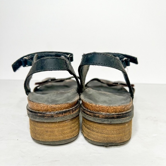 Naot Boho Women’s Leather Adjustable Double Strap Sandals Size 40 9 Brown - Picture 3 of 5